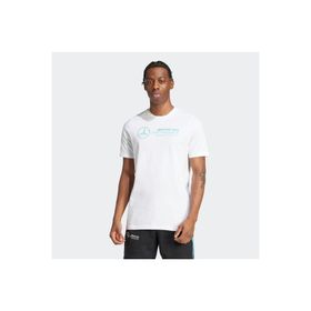 Adidas JV5456 Mercedes AMG Petronas Formula One Team DNA Graphic Beyaz Erkek T-Shirt