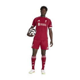 Adidas JV6425 Kırmızı Liverpool FC 2025/26 İç Saha Erkek Futbol Şort