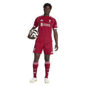 Adidas JV6425 Kırmızı Liverpool FC 2025/26 İç Saha Erkek Futbol Şort