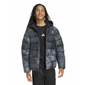Adidas JV7714 Lifestyle Outdoor Essentials Climawarm Sentetik Dolgulu Şişme Kapüşonlu Erkek Mont