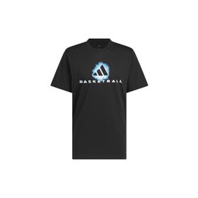 Adidas JV8420 Basketball Lights Grafikli Erkek T-Shirt
