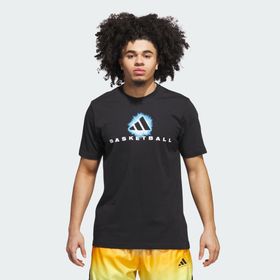 Adidas JV8420 Basketball Lights Grafikli Erkek T-Shirt