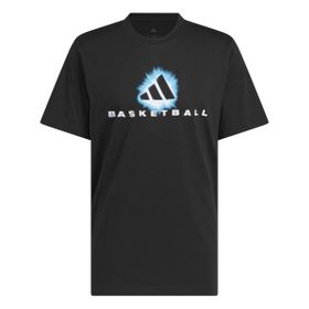 Adidas JV8420 Basketball Lights Grafikli Erkek T-Shirt