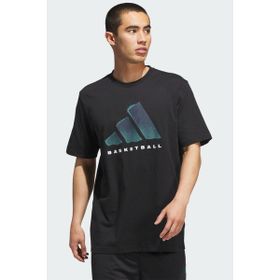 Adidas JV8422 Grafikli Basketbol ErkekT-shirt