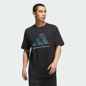 Adidas JV8422 Grafikli Basketbol ErkekT-shirt