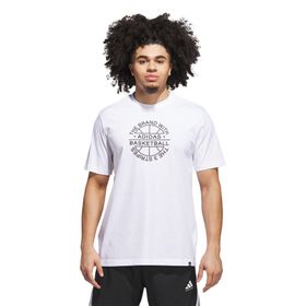 Adidas JV8429 Basketball Emblem Graphic Erkek T-Shirt