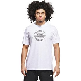 Adidas JV8429 Basketball Emblem Graphic Erkek T-Shirt