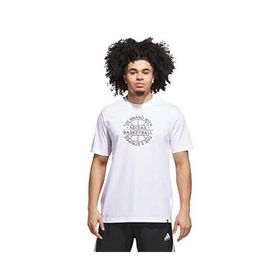 Adidas JV8429 Basketball Emblem Graphic Erkek T-Shirt