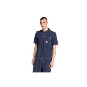 Adidas JW0169-001 Mavi Wabash Loose Shirt Erkek Gömlek