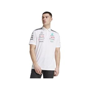 Adidas JW0586 Mercedes AMG Petronas Formula One Team Polo Beyaz Erkek T-Shirt