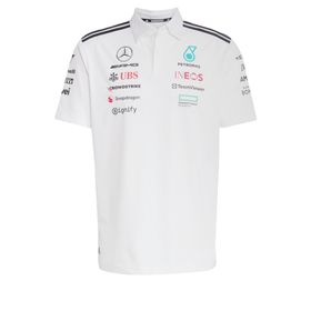 Adidas JW0586 Mercedes AMG Petronas Formula One Team Polo Beyaz Erkek T-Shirt
