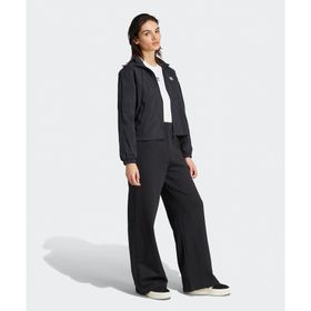 Adidas JW2812-001 Essentials Wide Leg Joggers French Terry Siyah Kadın Eşofman Altı