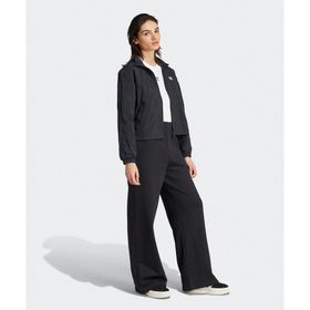 Adidas JW2812-001 Essentials Wide Leg Joggers French Terry Siyah Kadın Eşofman Altı