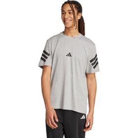 Adidas JW4785 Future Icons 3 Stripes Gri Erkek T-Shirt