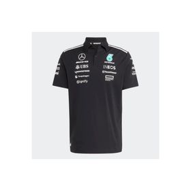 Adidas JW5391 Mercedes AMG Petronas Formula One Team Polo Siyah Erkek T-Shirt