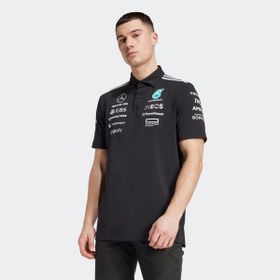 Adidas JW5391 Mercedes AMG Petronas Formula One Team Polo Siyah Erkek T-Shirt