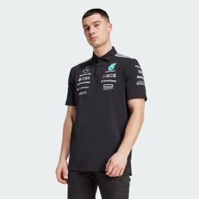 Adidas JW5391 Mercedes AMG Petronas Formula One Team Polo Siyah Erkek T-Shirt
