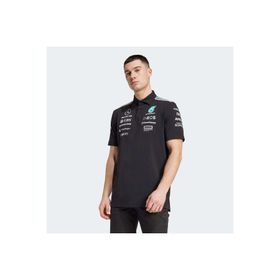 Adidas JW5391 Mercedes AMG Petronas Formula One Team Polo Siyah Erkek T-Shirt