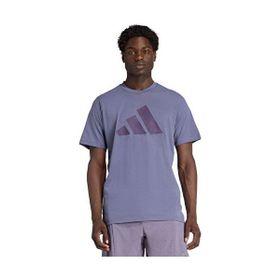Adidas JW7402 Mor Tr-Es Fr Logo T Erkek Antrenman Tişörtü