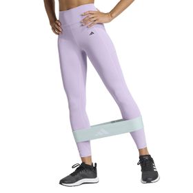 Adidas JW7612 Lila Optime Stash 7/8 Training Kadın Tayt