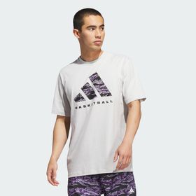 Adidas JX0086 Basketbol Grafikli Erkek T-Shirt