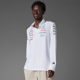 Adidas JX0757 Mercedes AMG Petronas Formula One Team Uzun Kollu Erkek T-Shirt