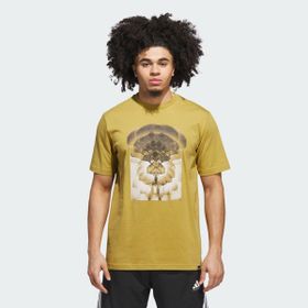 Adidas JX1740 Kaleidoskop Basketbol Grafikli Erkek T-Shirt