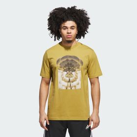 Adidas JX1740 Kaleidoskop Basketbol Grafikli Erkek T-Shirt