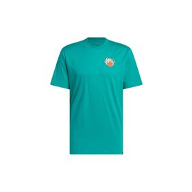 Adidas JX1743 Nothing But Net Baskılı Basketbol Erkek T-Shirt