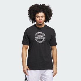 Adidas JX1745 Basketball Emblem Graphic Erkek T-Shirt