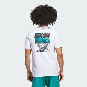 Adidas JX1782 Hoops Graphic Erkek T-Shirt
