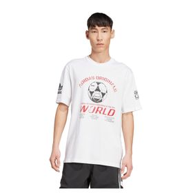 Adidas JX3065 90S Football Graphic Erkek T-Shirt