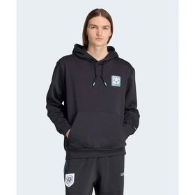 Adidas JX3096-001 Siyah Graphic Hoodie Erkek Sweatshirt