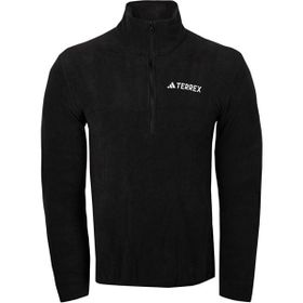 Adidas JX5067 Siyah W MT ESS HZ FL Kadın Outdoor Polar Sweatshirt