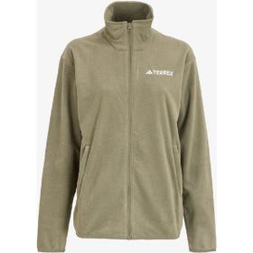Adidas JX5069 MT ESS FZ FI Yeşil Erkek Fermuarlı Normal Düz Polar Sweatshirt