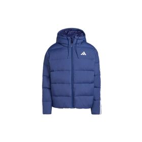 Adidas JX7799 Lacivert Essentials Climawarm 3-Stripes Puffer Down Erkek Outdoor Mont