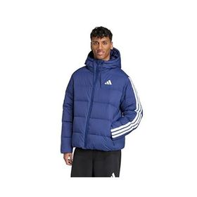 Adidas JX7799 Lacivert Essentials Climawarm 3-Stripes Puffer Down Erkek Outdoor Mont