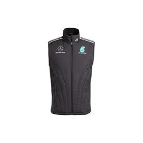 Adidas JX8274 Fermuarlı Yaka Normal Kalıp Siyah Erkek Yelek