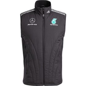 Adidas JX8274 Fermuarlı Yaka Normal Kalıp Siyah Erkek Yelek
