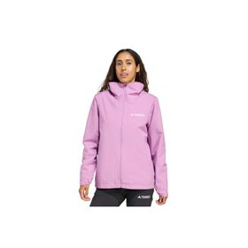 Adidas JY0481 Mor Multi Essentials 2L Rain Kadın Outdoor Ceket
