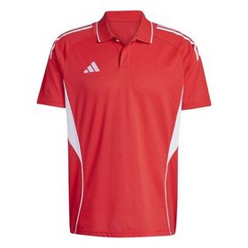 Adidas JY1802 Tiro 25 Competition Polo Kırmızı Futbol Erkek T-Shirt