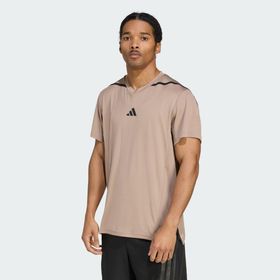 Adidas JY2943 Designed For Training Pro Series Kahverengi Erkek T-Shirt
