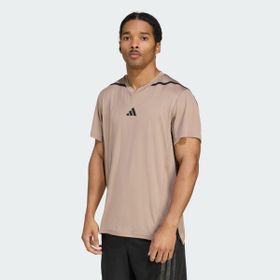 Adidas JY2943 Designed For Training Pro Series Kahverengi Erkek T-Shirt