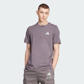 Adidas JY3032 Mercedes AMG Petronas Formula One Team Premium Woven Graphic Gri Erkek T-Shirt