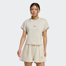 Adidas JY7811 Bej ALL SZN Kadın T-Shirt