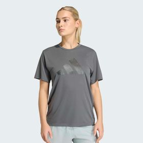 Adidas JZ6824 Gri Adi365 Running Essentials Kadın T-Shirt