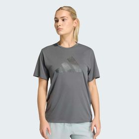 Adidas JZ6824 Gri Adi365 Running Essentials Kadın T-Shirt