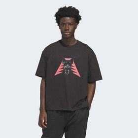 Adidas JZ9447 Anthony Edwards Dawg Erkek Siyah Tişört