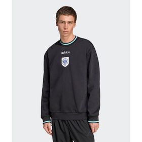 Adidas KA0620-001 Badge Crewneck Siyah Erkek Sweatshirt