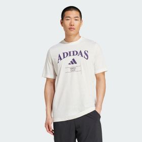 Adidas KA0996 Heritage Graphic Erkek Tenis T-shirt